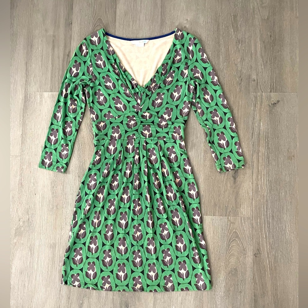 Boden 3/4 sleeve jersey dress 2P